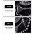 thumbnail image 5 of Hytrove 6Pcs Crystal Display Stand Exquisite Design For Christmas Decorative Item Round Shape Plastic Material, 5 of 8