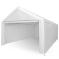 thumbnail image 5 of Abba Patio 12x20 ft Outdoor Canopy Carport Portable Car Tent Garage Shelter, White, 5 of 6