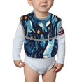 thumbnail image 6 of Kdxio Playful Whales Underwater Scene Bibs For Babies, Baby Bibs for Eating, Toddler Bibs, Waterproof Bibs, Feeding Bibs, for Toddlers, Boys, Girls, 6 of 8