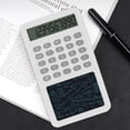 thumbnail image 2 of EDHITNR Clearance Calculator Writing Tablet Doodle Pad Calculators With Lock Button & E-Pen 12 Digit Display Hand-held For Students & Kids Black and Friday Deals, 2 of 6
