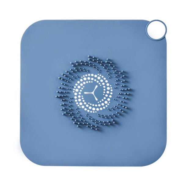 Tapa de drenaje de ducha, tapón de silicona para desagüe de fregadero, tapón colector de pelo para baño, fregadero de cocina, tapón de filtro, trampa, protector de drenaje para el hogar
