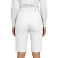 thumbnail image 4 of Dresfit Womens Bermuda Shorts Baggy Knee Length Cargo Shorts 2026 Summer Wide Leg Multi Pocket Carpenter Shorts Loose Fit Stretch Hiking Short Pants L, 4 of 4