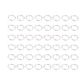 thumbnail image 1 of 500Pcs 6MM Open Rings Jewelry Accessories Round Shape Double Circle Close Rings DIY Jewelry Making Materials Set for Earrings (Silver), 1 of 8