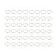 thumbnail image 1 of 500Pcs 6MM Anillos abiertos Accesorios de joyería Forma redonda Doble círculo Anillos de cierre Materiales de fabricación de joyas DIY Set para aretes Collares (Plata), 1 of 5