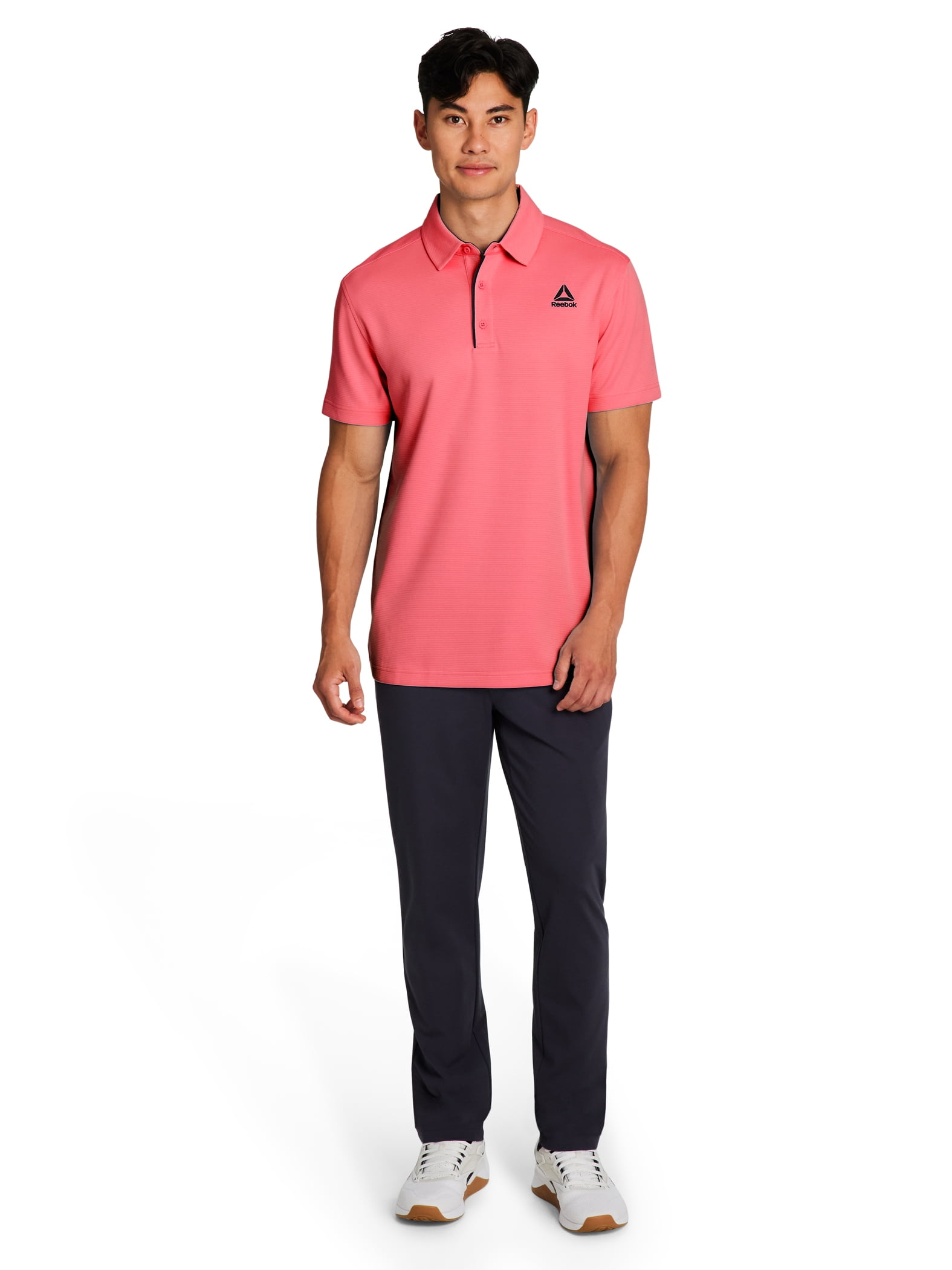 Reebok Men's and Big Men's Performance Polo Shirt, Sizes XS-5XL