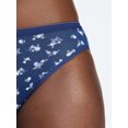 thumbnail image 6 of Joyspun Women's Cotton-Blend Hi-Cut Bikini Panties, 6-Pack, Sizes S-XXXL, 6 of 12