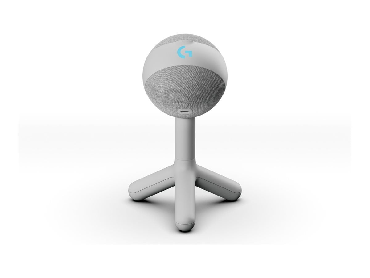 Logitech Yeti Orb Wired Condenser Microphone for Gaming, Live Streaming, Voice, Video, Off White