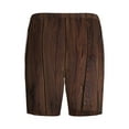 thumbnail image 5 of Fotbe Vintage Wood Pajama Shorts for Men, Men's Pajama Bottoms, Sleepwear,Short Pajama Pants-XX-Large, 5 of 9