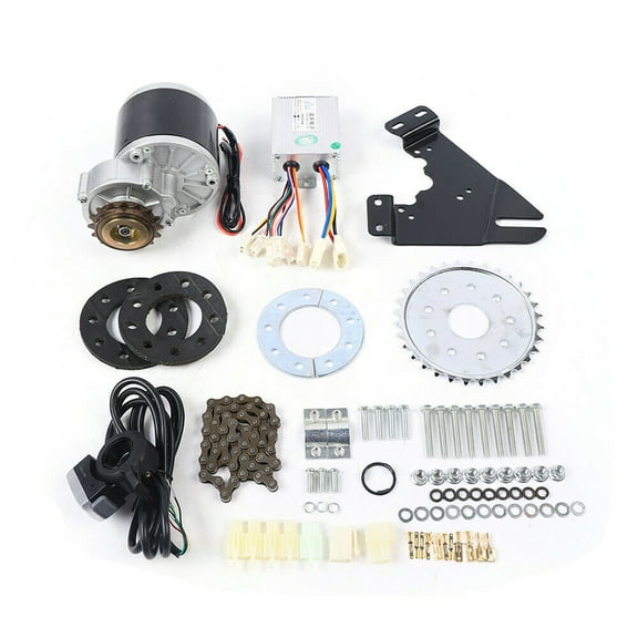 Miumaeov Rear Wheel Motor Freewheel Electric Bicycle Conversion Kit E-Bike Kit 36V/24V 350W for Common/Mountain Bike