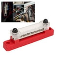 thumbnail image 3 of Terminal Bus Bar Block  For Car RV  Marine Boat 48V 150A 6 Terminal Bus Bar Power Distribution Block With Cover M6 Studs M4 Screws, 3 of 8