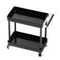 thumbnail image 1 of Mini Chariot Utilitaire Roulant, Chariot de Rangement d'Outils à 2 Niveaux, Chariot d'Outils Roulant sur Roues, Accessoires RC de Réparation pour Atelier Mobile de Garage pour 1/8 1/10 1/12 1/16, 3.4X1.7X3.3inch, 1 of 7