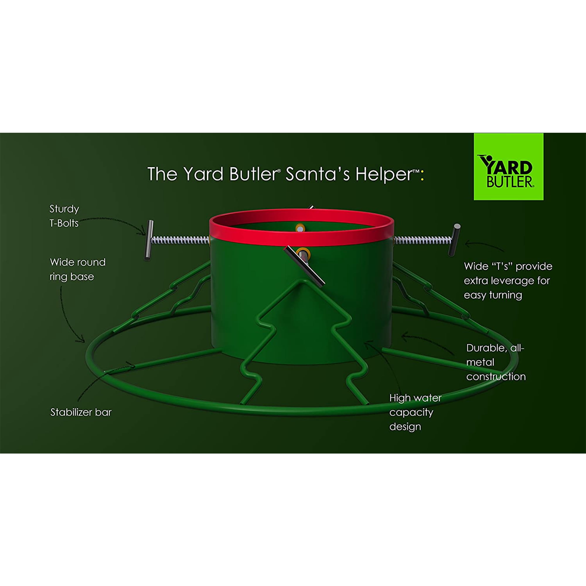 Yard Butler Christmas Tree Stand - Thumbnail 4