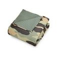 thumbnail image 6 of Urban Playground Kids and Teens Camouflage Green 3-Piece Quilt Set, Full/Queen, 6 of 9