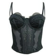 thumbnail image 1 of Product Classification Product Title Women's Solid Color Lace Corset Tops for Party and Going Out Bodice Support Seamless Fit Comfortable Underwear Shaping, 1 of 3