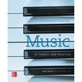 thumbnail image 1 of Pre-Owned Workbook to accompany Music in Theory and Practice, Volume 2 Paperback, 1 of 1