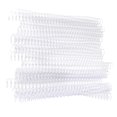 thumbnail image 3 of Qiilu 20pcs 30 Hole Loose-leaf Plastic Binding Spring Spiral Rings For A4 Paper, 3 of 8