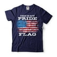 thumbnail image 4 of Men's Patriotic Shirt This Is My Pride Flag Shirt US Flag Tee Shirt American Gifts (X-Large Grey), 4 of 6