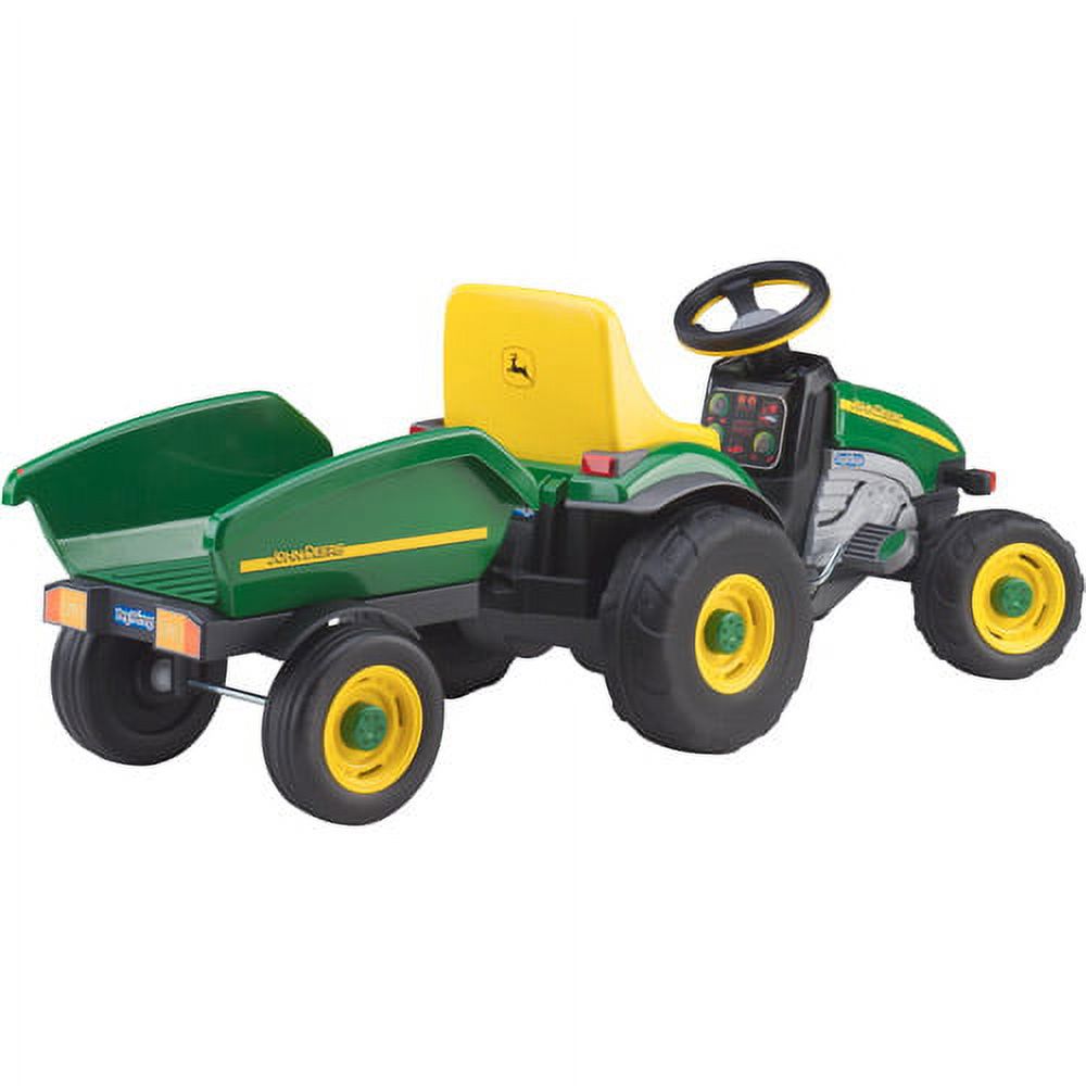 Peg Perego John Deere Farm Tractor and Trailer Pedal Ride-On - image 4 of 8