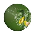 thumbnail image 2 of Gaeub Friut Avocado 14-17in Tire Cover, Spare Tire Cover, for Camper Caravan, Trailer, Car, Truck, SUV, Jeep - 15 inch, 2 of 9