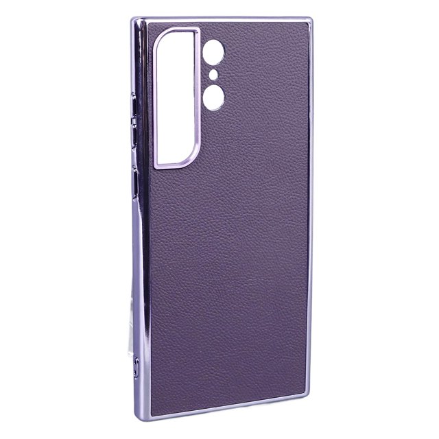 Funda Para Teléfono Funda Para Teléfono De Piel De Vacuno Auténtica Funda Para Teléfono Móvil De Piel Auténtica Con Cubierta De Lente De Aluminio De Aviación