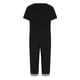 thumbnail image 4 of ICHUANYI ClearanceWomen Sleeveless Seamless Ribbed Crop Tank High Waist Shorts Yoga Outfits Sets(Black, L) ICHUANYI WER20232080505499, 4 of 7