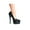 Black, variant on 652-Prince, 6.5" Stiletto Heel Pump Shoe