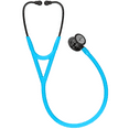 thumbnail image 3 of 3M Littmann Stethoscope,Cardiology IV , Tube Turquoise, Chestpiece Fumée, 27 Pouces, 6171, 3 of 4