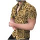 thumbnail image 3 of Camisa de vestir de playa para hombre con estampado 3D, camisa de verano con botones y estampado floral de palmeras, camisa de manga corta, camisas hawaianas informales de corte ajustado para fiestas, 3 of 4