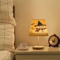thumbnail image 6 of Table Lamps 3 Color 10 Way Dimmable LED Nightstand Lamp for Bedroom, Living Room, Home Office Snowman with Witch Hat Medium, 6 of 7