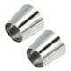 thumbnail image 1 of Rebajado Único Adaptador de Tubo de Escape Conector de Doblado Mandrel de 1.5" OD a 2" OD de Acero Inoxidable 201 Longitud de 2 pulgadas Tono Plateado, 1 of 7