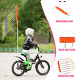 thumbnail image 5 of Adjustable Bicycle Flag with Pole for Safe Reflective Waterproof Warning Flag for Mobility Tricycle Go Kart ATV, 5 of 7