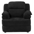 thumbnail image 1 of Sillón TRINITY Kendra 1 Plaza Negro para Sala, 1 of 7