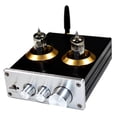 thumbnail image 3 of Preamplificador de tubo de vacío Bluetooth HiFi 6J5 Preamplificador de tubo digital de preamplificador estéreo Preamplificador de audio Sunnimix Preamplificador de tubo 6J5, 3 of 5