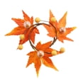 thumbnail image 2 of Anillo de servilleta de otoño de hoja de arce, accesorios de cuentas con hebilla, soporte de para manualidades, decoración de cocina para el, 2 of 5