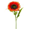 thumbnail image 1 of Orange Sunflower Stem Artificial Flower, 1 of 1