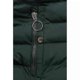 thumbnail image 2 of 2024 Plush Hoodie Medium Long Slant Zipper Cotton Jacket for Women 9060, 2 of 5