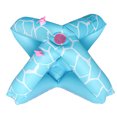 thumbnail image 2 of DeeCozy Swimming Ring Light Blue Swimming Ring with Double Airbags Sturdy PVC Inflatable Float Ring Underarm Wearing Floating Swimming Ring for Water Activity, 2 of 8