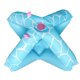 thumbnail image 2 of Anillo De Natación Anillo De Natación Azul Claro Con Bolsas De Aire Dobles Anillo De Flotador Inflable De Pvc Resistente Axilas Con Anillo De Natación Flotante Para Actividades Acuáticas Monstrate BA000737-02, 2 of 6