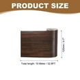 thumbnail image 2 of 4.7 Inch x 66ft Wood Grain Repair Tape, Self Adhesive Realistic Textured Repair Tape Patch for Floor Door Table Cabinets Desk, Black Walnut, 2 of 6