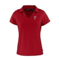 thumbnail image 2 of Women's Cutter & Buck  Red Philadelphia Phillies Daybreak Eco Recycled V-Neck Polo, 2 of 3