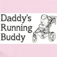thumbnail image 2 of CafePress - Daddy's Running Buddy Infant Bodysuit - Baby Light Bodysuit, Size Newborn - 24 Months, 2 of 4