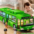 thumbnail image 3 of QualitChoice Toy Bus With Built-in Music And Lights Enhancing Children S Imaginative Play Have Built-in Lighting red, 3 of 6