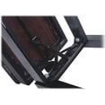 thumbnail image 6 of Griffin Black Leather Piano Bench - Wood Vanity Stool Keyboard Seat Guitar Chair, 6 of 15