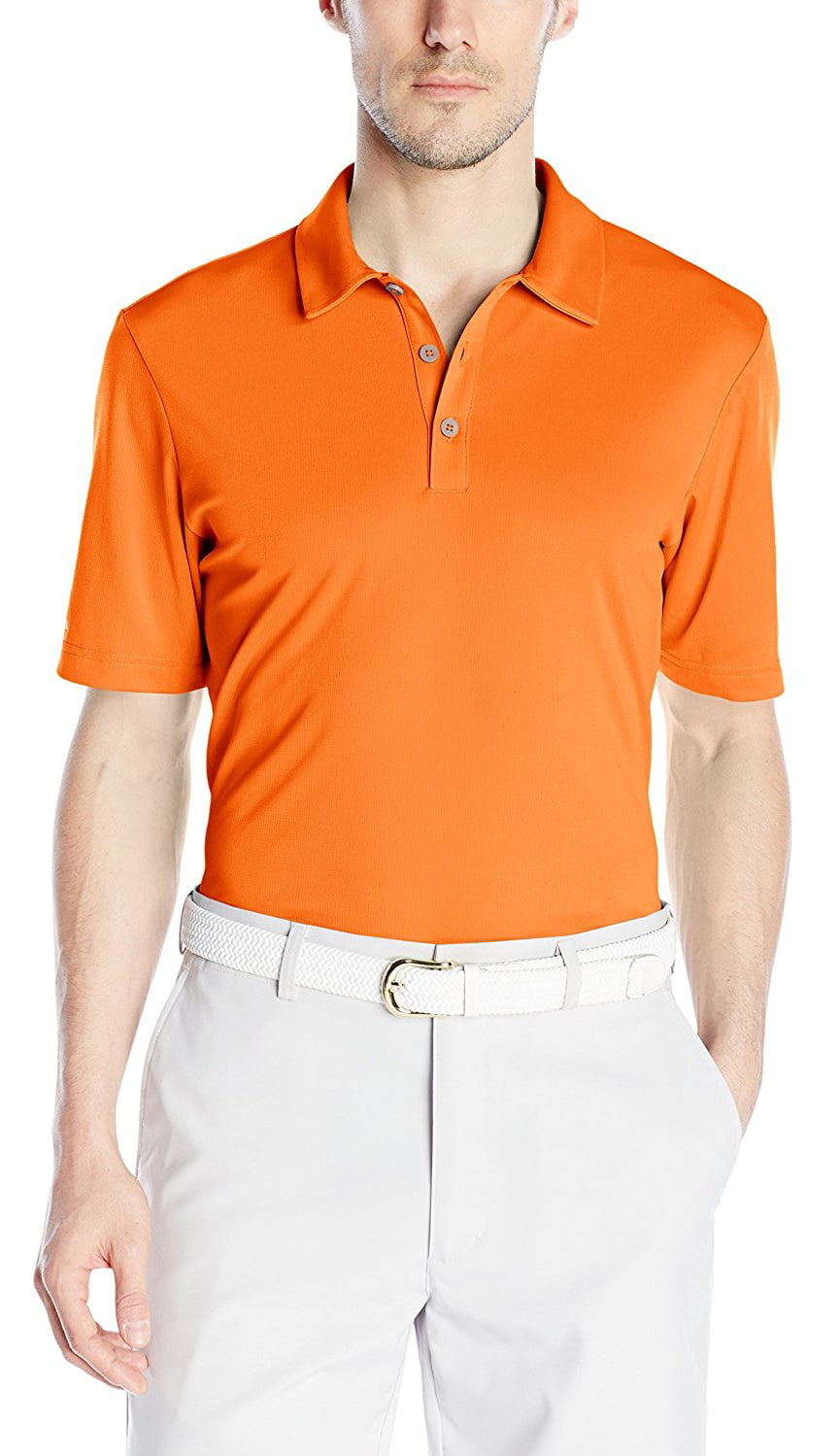 ClimaLite 3-stripes Cuffed Polo Shirt - Walmart.com