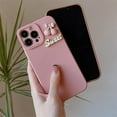 thumbnail image 6 of Cute 3D Cherry Candy Color Soft Phone Case Compatible with iPhone Case (Pink,iPhone 14 Pro), 6 of 7