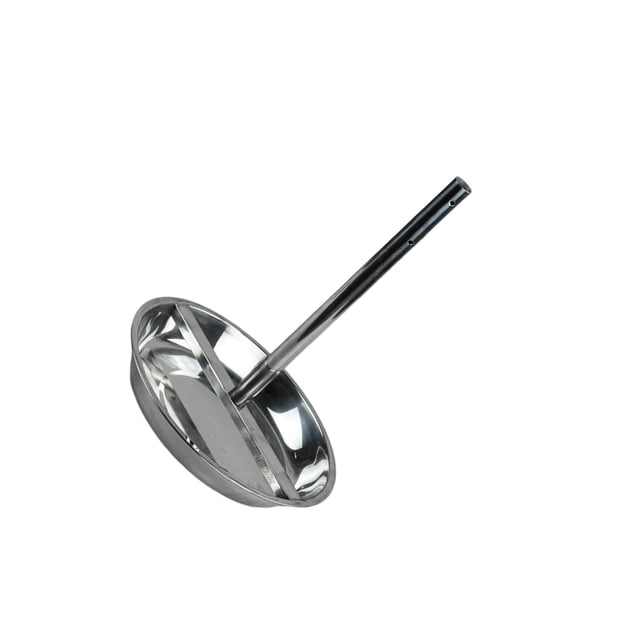 Transemion Grille de Rôtissage pour Poulet Plateau Poêle Rôtissoire Réunions Hôtel pour Famille Ménage Argent 22 cm