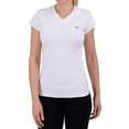 thumbnail image 1 of Playera Deportiva para Mujer Everlast Cuello V Manga Corta Talla Grande Blanco, 1 of 4