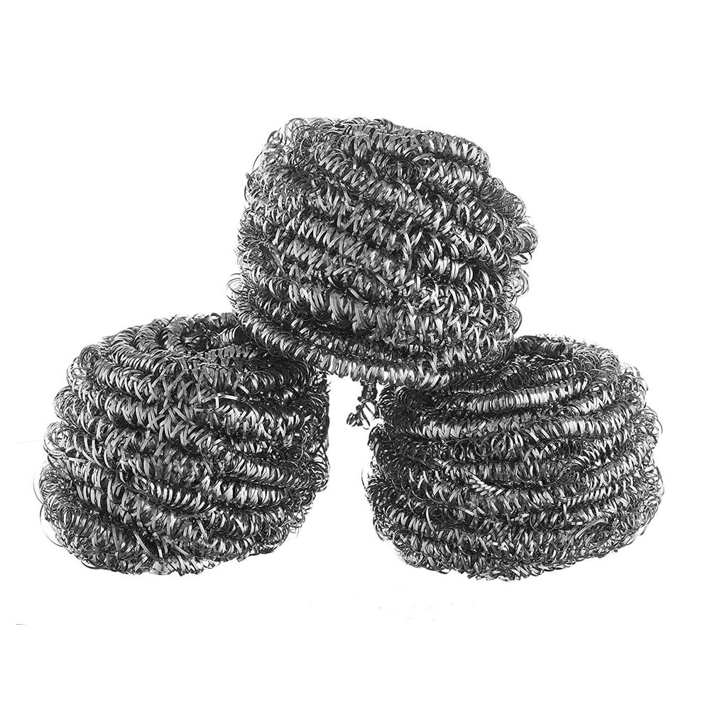 Stainless Steel Sponges, Steel Wool Scrubber, Scrubbing Scouring Pad