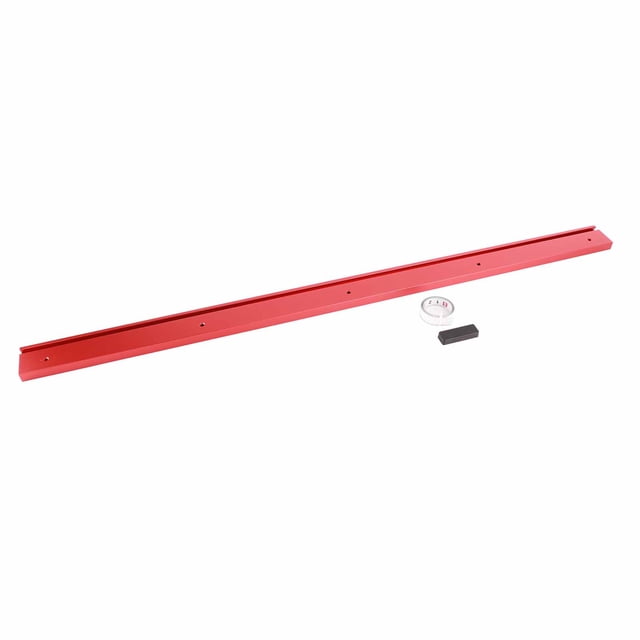 Tobogán para carpintería de 45 tipos, aleación de aluminio, riel de 400-1200mm, mango de empuje inclinado, herramientas de carpintería deslizantes VoborMX herramienta