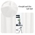 thumbnail image 7 of H.VERSAILTEX Linen Blended Curtains Grommet Semi-Sheer Curtains Light Filtering Panel Drapes for Bedroom, 2 Panels, 52" x 84", White, 7 of 7